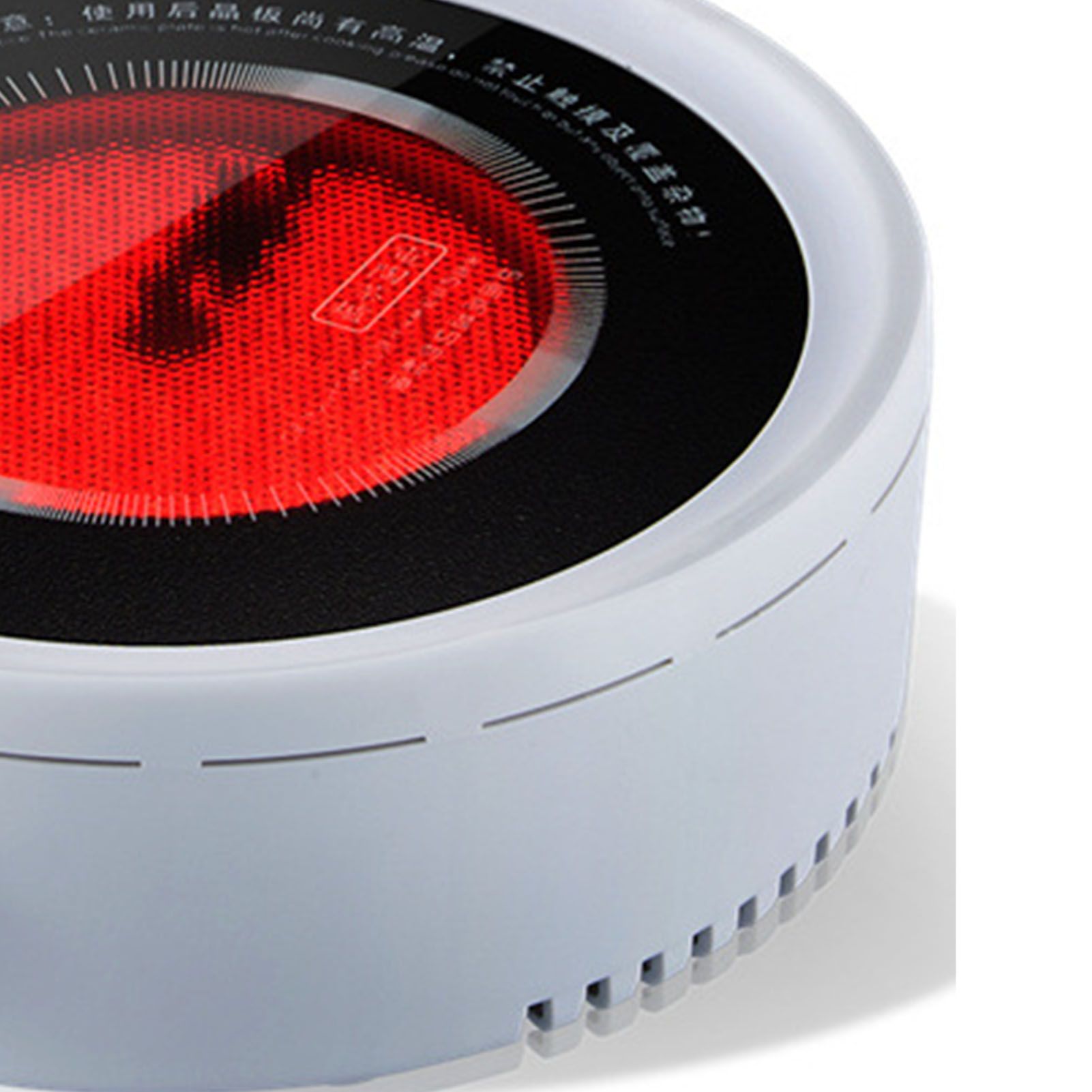 Silent Electric Tea Stove Small Ceramic Hot Plate for Boiling Water Making Coffee Knob Adjustment CN Plug