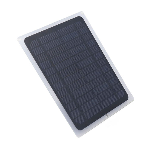 12V 10W Mini Solar Panel Anti Reverse Charging Waterproof Monocrystalline USB Solar Panel Charger for Phone Fan Outdoor