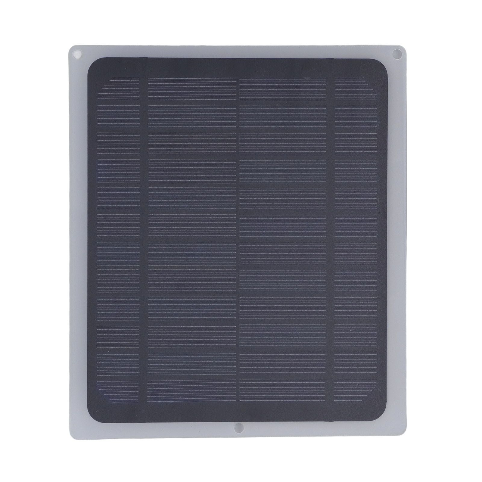 12V 10W Mini Solar Panel Anti Reverse Charging Waterproof Monocrystalline USB Solar Panel Charger for Phone Fan Outdoor