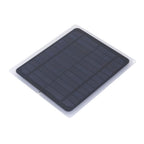 12V 10W Mini Solar Panel Anti Reverse Charging Waterproof Monocrystalline USB Solar Panel Charger for Phone Fan Outdoor