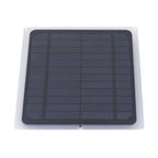 12V 10W Mini Solar Panel Anti Reverse Charging Waterproof Monocrystalline USB Solar Panel Charger for Phone Fan Outdoor