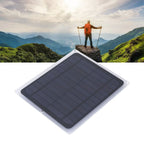 12V 10W Mini Solar Panel Anti Reverse Charging Waterproof Monocrystalline USB Solar Panel Charger for Phone Fan Outdoor