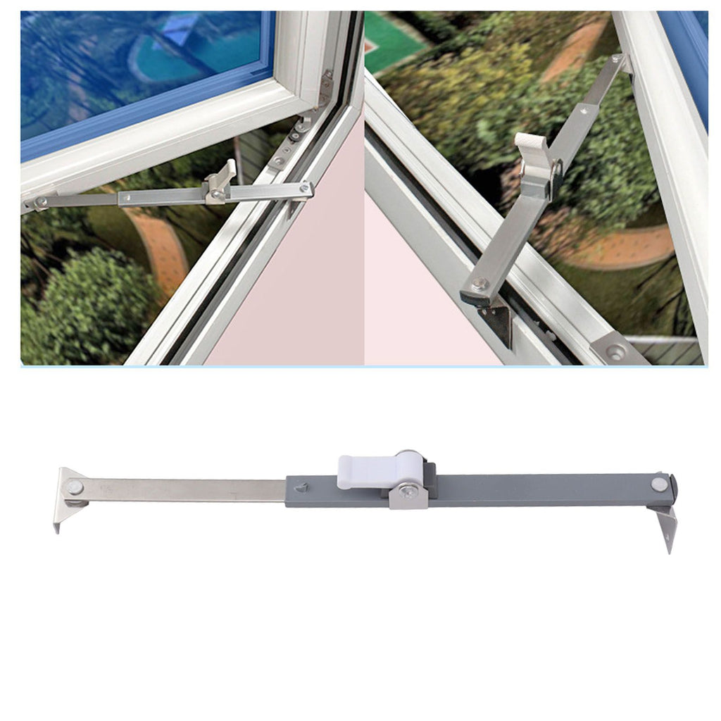 Casement Window Hinges Aluminum Alloy Security Window Stay Exquisite Casement Window Stopper for Home Library Office 01