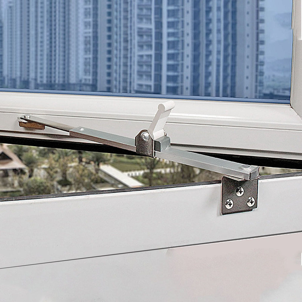Casement Window Hinges Aluminum Alloy Security Window Stay Exquisite Casement Window Stopper for Home Library Office 03