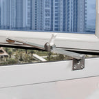 Casement Window Hinges Aluminum Alloy Security Window Stay Exquisite Casement Window Stopper for Home Library Office 03
