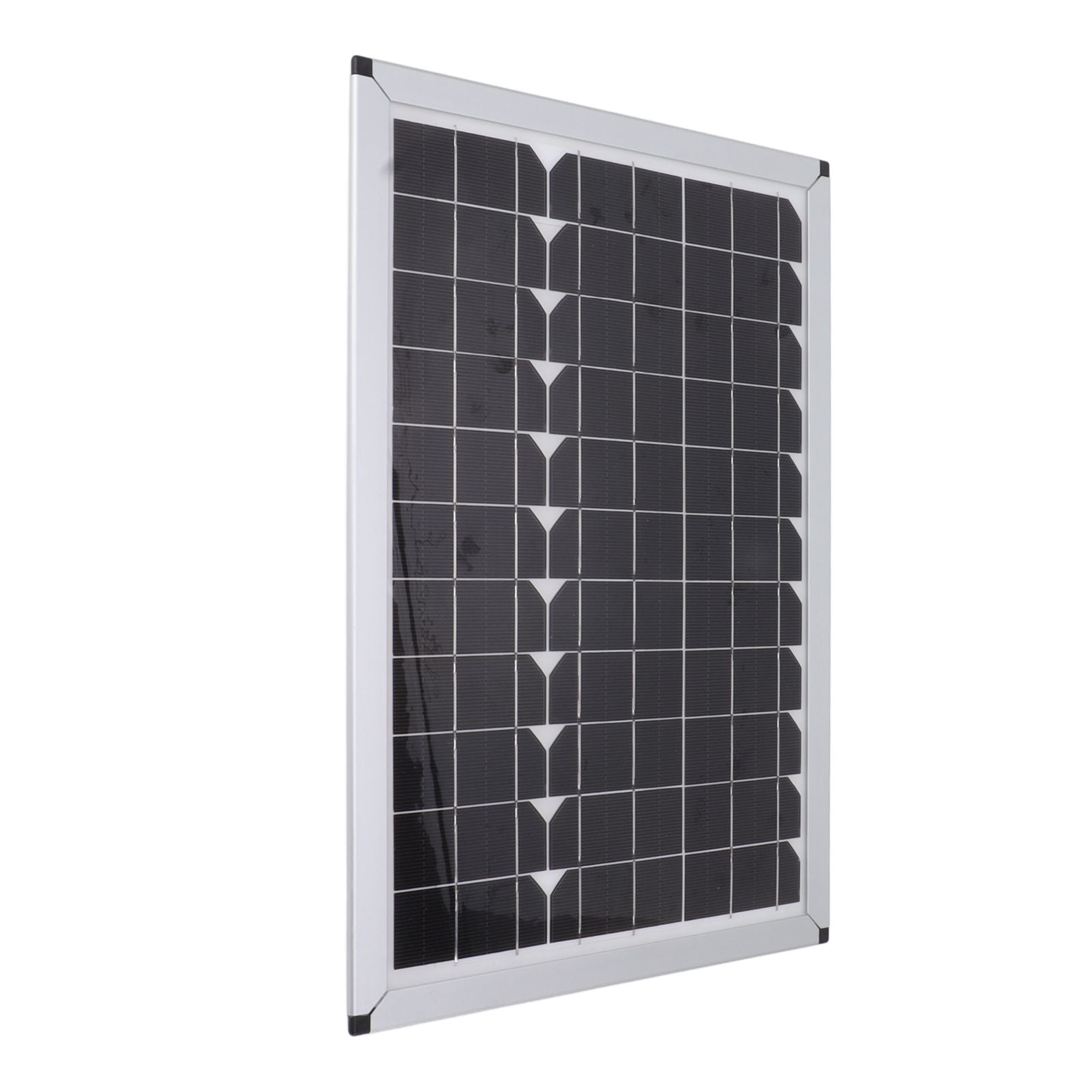 100W 18V Solar Panel Battery Charger Kit Monocrystalline Silicon Solar Panel with Dual USB Controller for Car RV Marine Boat