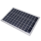 25W Solar Panel High Conversion Efficiency Waterproof Sturdy Durable Portable For Cars Ships Aircraft