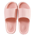 Bathroom Slippers Anti Slip Soft Thick Sole Integrated Light Weight Home Slippers Pink 40 41 (25cm/9.8in)