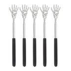 5Pcs Extendable Back Massager Stainless Steel Telescopic Portable Retractable Rear Back Scratcher