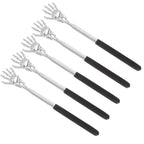 5Pcs Extendable Back Massager Stainless Steel Telescopic Portable Retractable Rear Back Scratcher