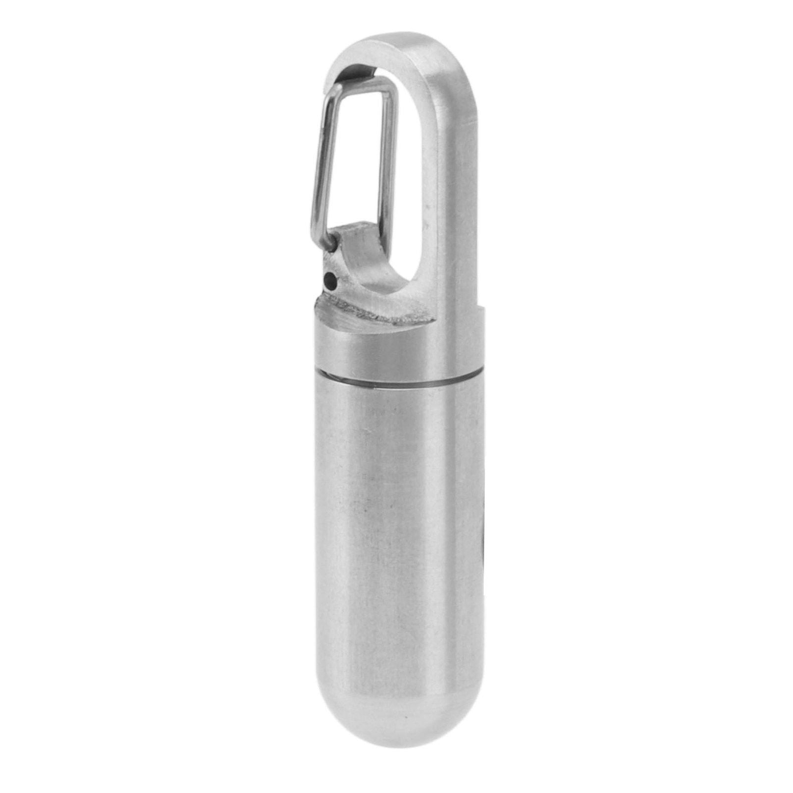 Keychain Tablet Holder Portable Waterproof Stainless Steel Tablet Case for Outdoor Camping Travel Mini