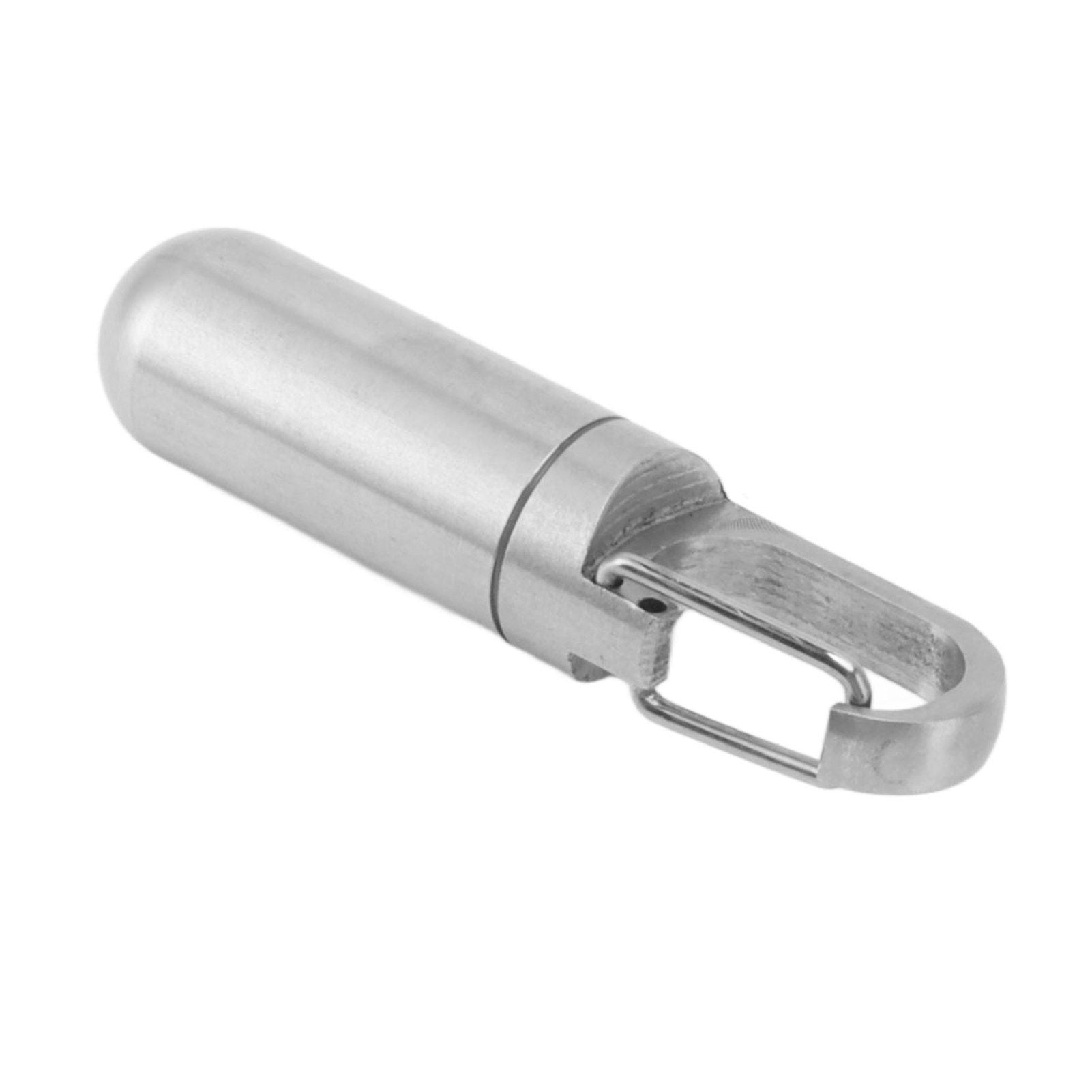 Keychain Tablet Holder Portable Waterproof Stainless Steel Tablet Case for Outdoor Camping Travel Medium
