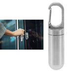 Keychain Tablet Holder Portable Waterproof Stainless Steel Tablet Case for Outdoor Camping Travel Medium