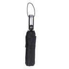 Automatic Umbrella Windproof Comfortable Grip Portable Folding Umbrella for Rain and Sun Black