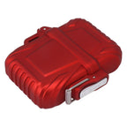 2PCS Torch Lighter Case IP56 Waterproof Safe Portable Torch Lighter Cover for Outdoor Camping Travel Red