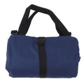 Roll Up Tool Bag 5 Zipper Pockets Portable Oxford Cloth Electricians Tool Bag for Carpenter Plumber Blue
