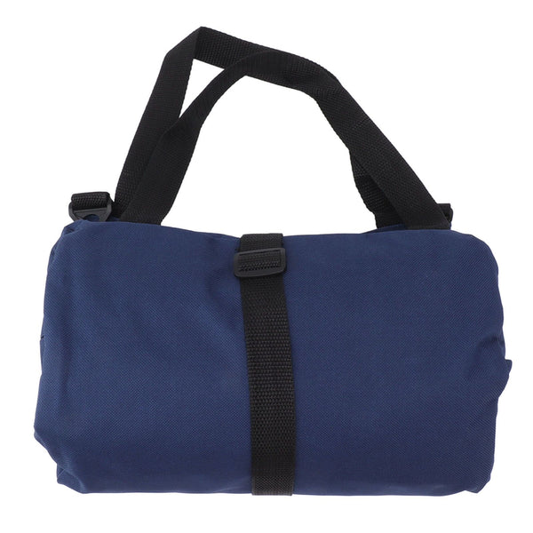 Roll Up Tool Bag 5 Zipper Pockets Portable Oxford Cloth Electricians Tool Bag for Carpenter Plumber Blue