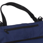Roll Up Tool Bag 5 Zipper Pockets Portable Oxford Cloth Electricians Tool Bag for Carpenter Plumber Blue