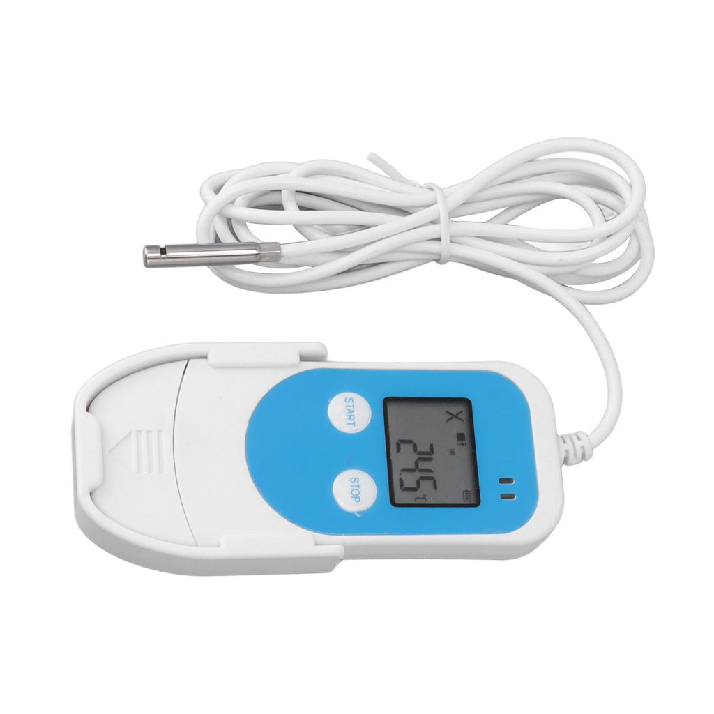 Digital Temperature Humidity Data Logger Reusable High Accuracy PDF Report USB Refrigerator Thermometer Recorder for Cold Chain