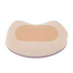 Yellow Back Pillow Massager Multifunctional Heart Shape Deep Tissue Massage Pillow Portable Electric Massage Pillow for Home Car Office