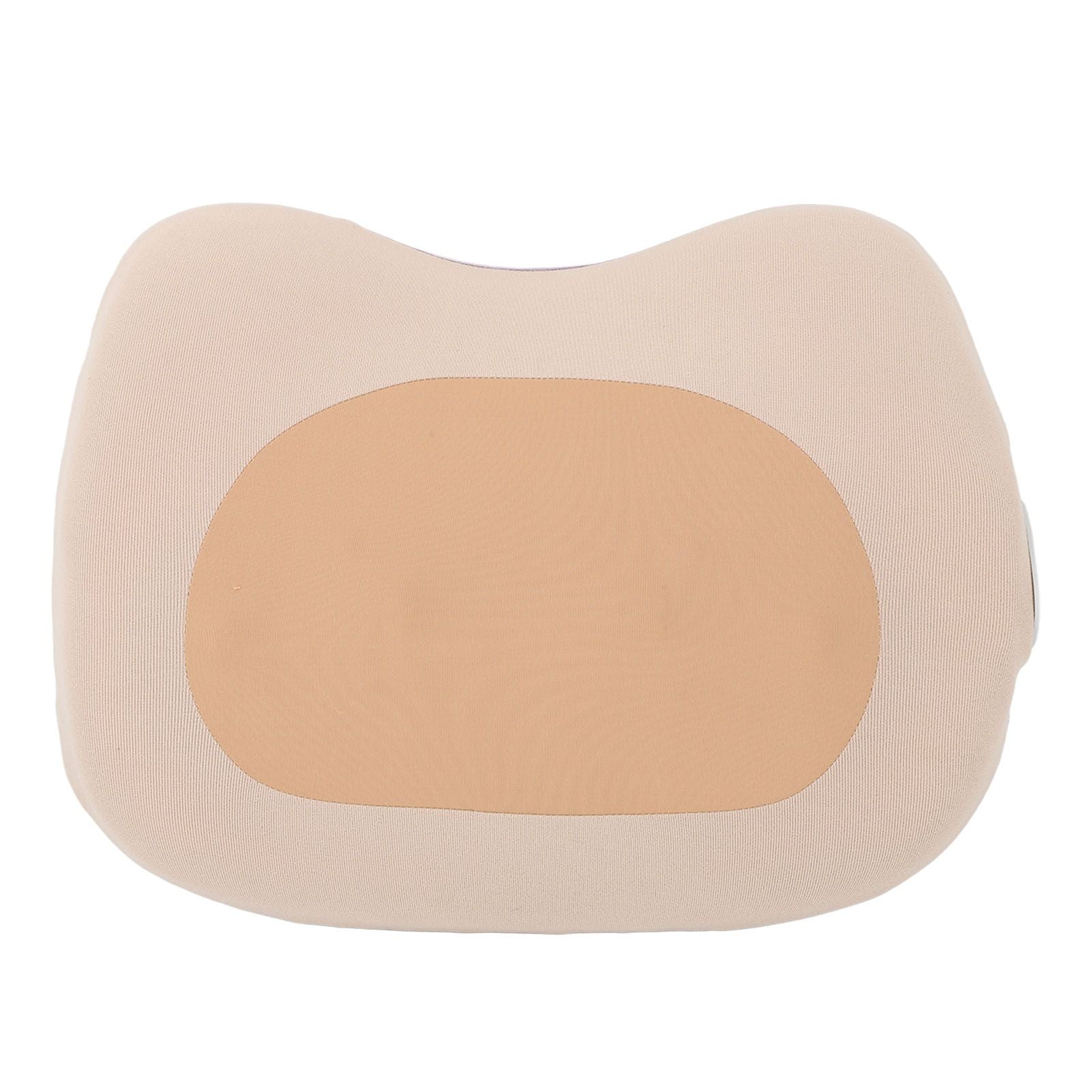 Yellow Back Pillow Massager Multifunctional Heart Shape Deep Tissue Massage Pillow Portable Electric Massage Pillow for Home Car Office