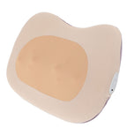 Yellow Back Pillow Massager Multifunctional Heart Shape Deep Tissue Massage Pillow Portable Electric Massage Pillow for Home Car Office