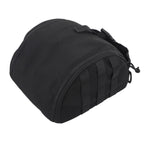 Camping Helmet Bag Canvas Scratch Prevention Adjustable Helmet Storage Bag For Hard Hats Helmet Black