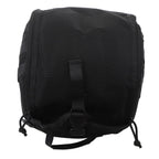 Camping Helmet Bag Canvas Scratch Prevention Adjustable Helmet Storage Bag For Hard Hats Helmet Black