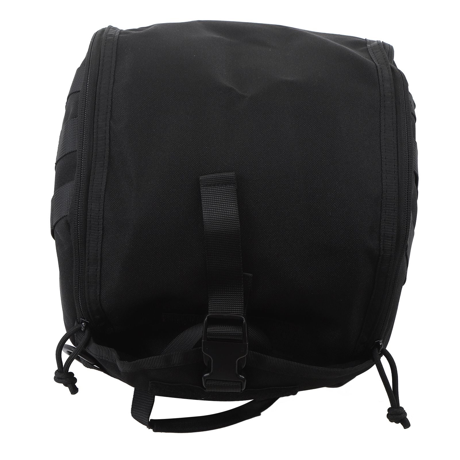 Camping Helmet Bag Canvas Scratch Prevention Adjustable Helmet Storage Bag For Hard Hats Helmet Black