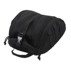 Camping Helmet Bag Canvas Scratch Prevention Adjustable Helmet Storage Bag For Hard Hats Helmet Black