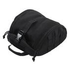 Camping Helmet Bag Canvas Scratch Prevention Adjustable Helmet Storage Bag For Hard Hats Helmet Black