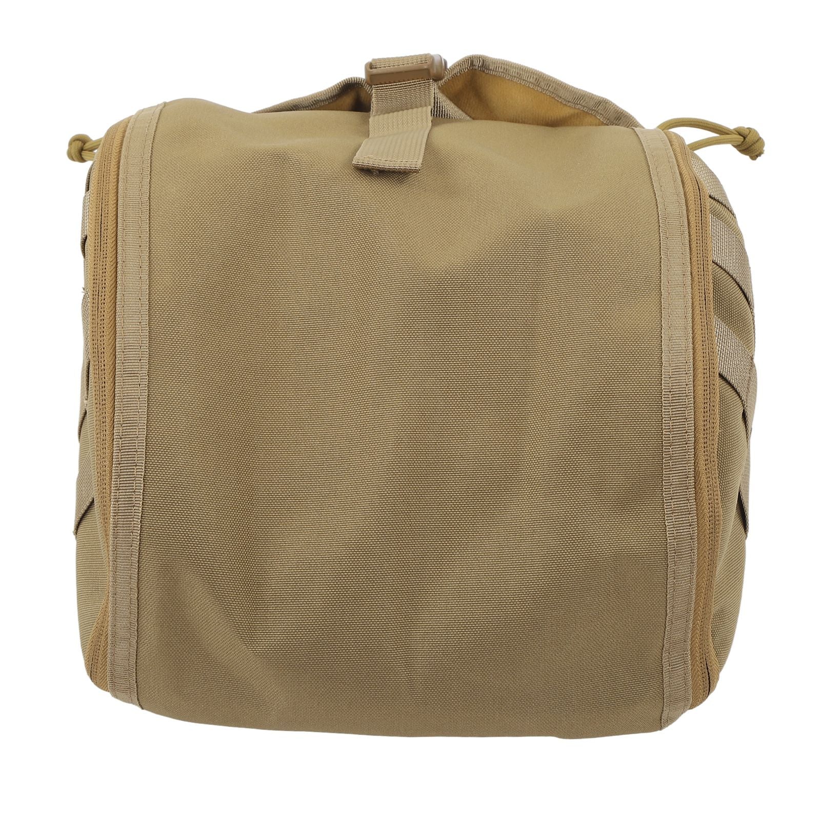 Camping Helmet Bag Canvas Scratch Prevention Adjustable Helmet Storage Bag For Hard Hats Helmet Khaki
