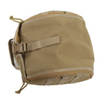 Camping Helmet Bag Canvas Scratch Prevention Adjustable Helmet Storage Bag For Hard Hats Helmet Khaki