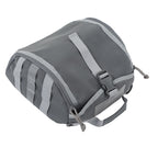 Camping Helmet Bag Canvas Scratch Prevention Adjustable Helmet Storage Bag For Hard Hats Helmet Grey