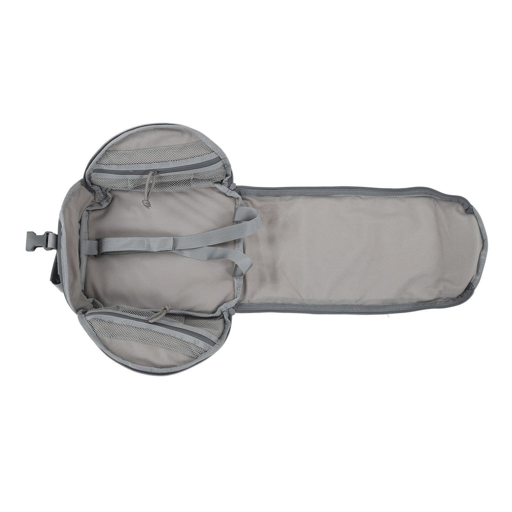 Camping Helmet Bag Canvas Scratch Prevention Adjustable Helmet Storage Bag For Hard Hats Helmet Grey