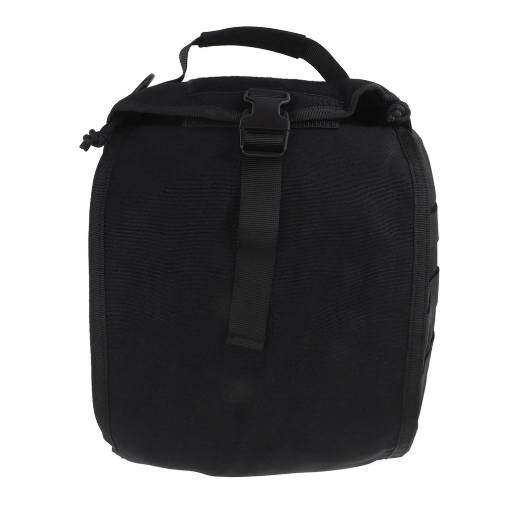 Outdoor Helmet Bag Nylon Waterproof Motorcycle Bike Bicycle Helmet Bag for Camping Hiking Black