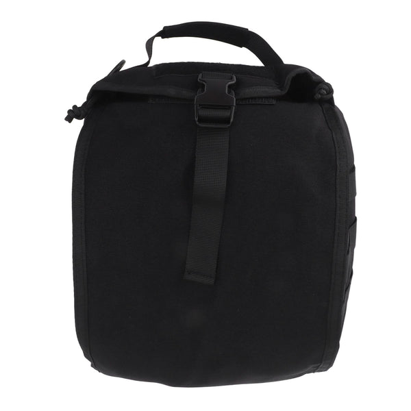 Outdoor Helmet Bag Nylon Waterproof Motorcycle Bike Bicycle Helmet Bag for Camping Hiking Black