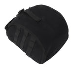 Outdoor Helmet Bag Nylon Waterproof Motorcycle Bike Bicycle Helmet Bag for Camping Hiking Black