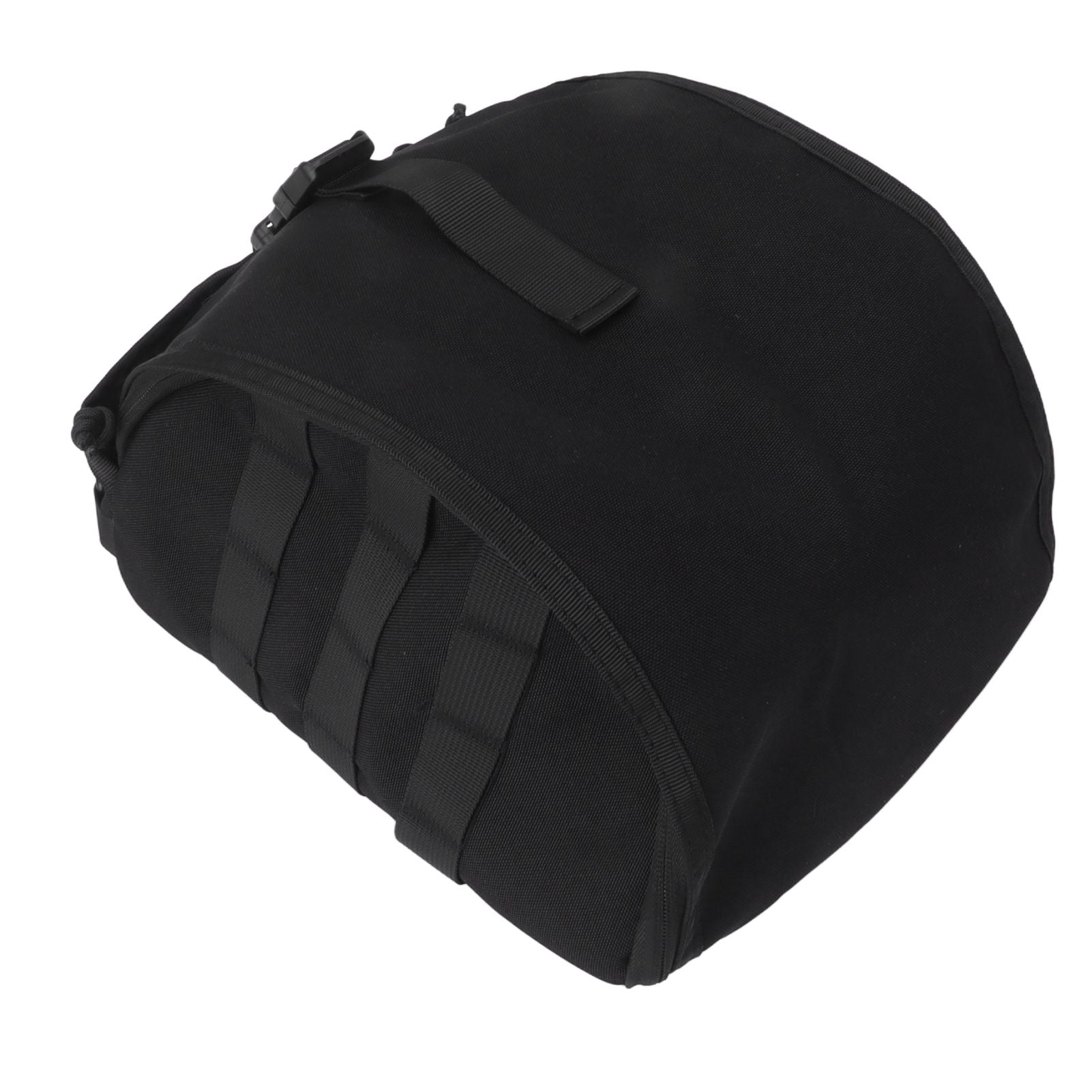 Outdoor Helmet Bag Nylon Waterproof Motorcycle Bike Bicycle Helmet Bag for Camping Hiking Black