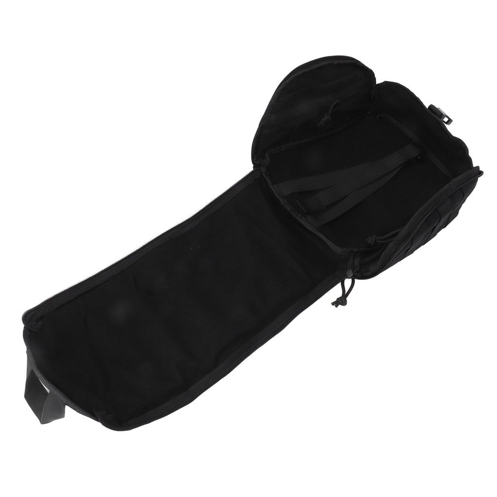 Outdoor Helmet Bag Nylon Waterproof Motorcycle Bike Bicycle Helmet Bag for Camping Hiking Black