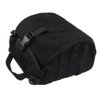 Outdoor Helmet Bag Nylon Waterproof Motorcycle Bike Bicycle Helmet Bag for Camping Hiking Black