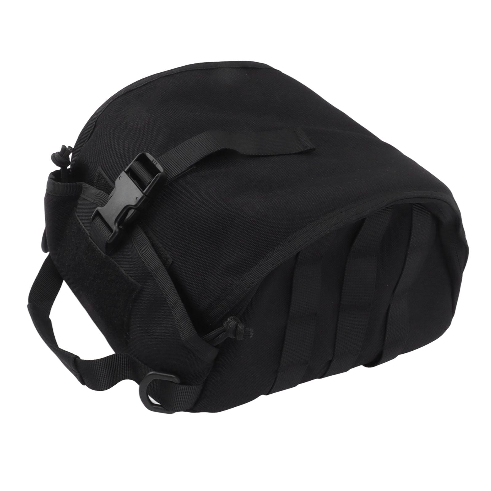 Outdoor Helmet Bag Nylon Waterproof Motorcycle Bike Bicycle Helmet Bag for Camping Hiking Black