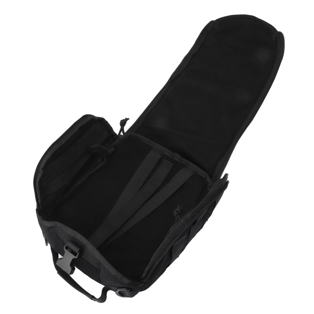 Outdoor Helmet Bag Nylon Waterproof Motorcycle Bike Bicycle Helmet Bag for Camping Hiking Black