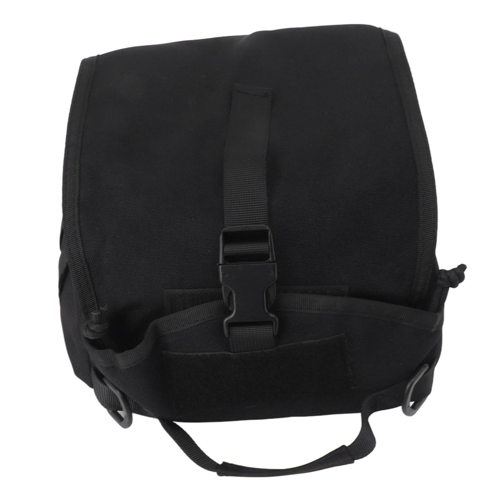 Outdoor Helmet Bag Nylon Waterproof Motorcycle Bike Bicycle Helmet Bag for Camping Hiking Black