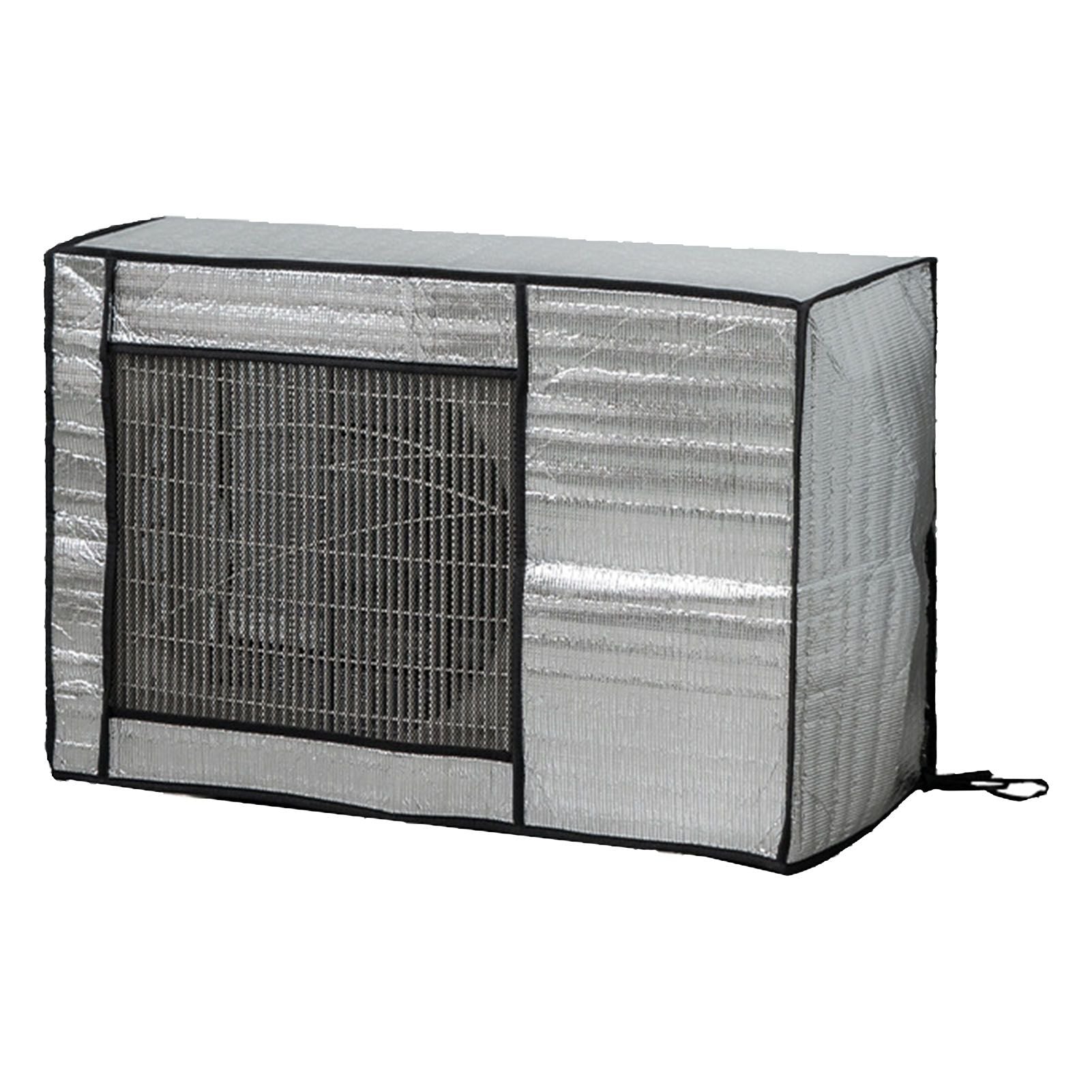 Outside Air Conditioner Cover Waterproof Dustproof Sunscreen AC Unit Cover for Home Hotel Office Building 3P
