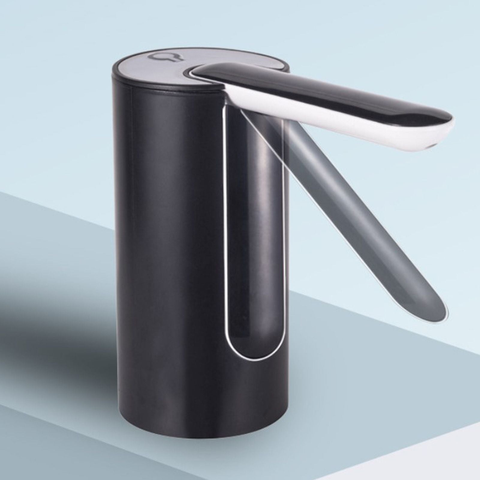 Water Bottle Dispenser Foldable USB Rechargeable Automatic Portable Electric Water Dispenser Pump Black 4W