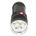 Rechargeable Flashlight Aluminum Alloy Ultra Bright Handheld Waterproof LED Emergency Flashlight for Outdoor Use