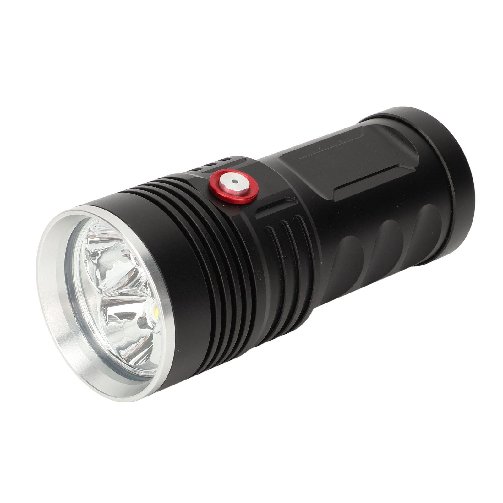 Rechargeable Flashlight Aluminum Alloy Ultra Bright Handheld Waterproof LED Emergency Flashlight for Outdoor Use