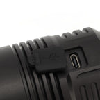 Rechargeable Flashlight Aluminum Alloy Ultra Bright Handheld Waterproof LED Emergency Flashlight for Outdoor Use