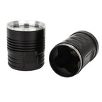 Black Light Flashlight Super Bright IPX45 Waterproof USB Rechargeable 365nm UV Flashlight for Cat Moss Money Detection